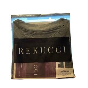 Rekucci Women's Grey Shirt SIZE SMALL